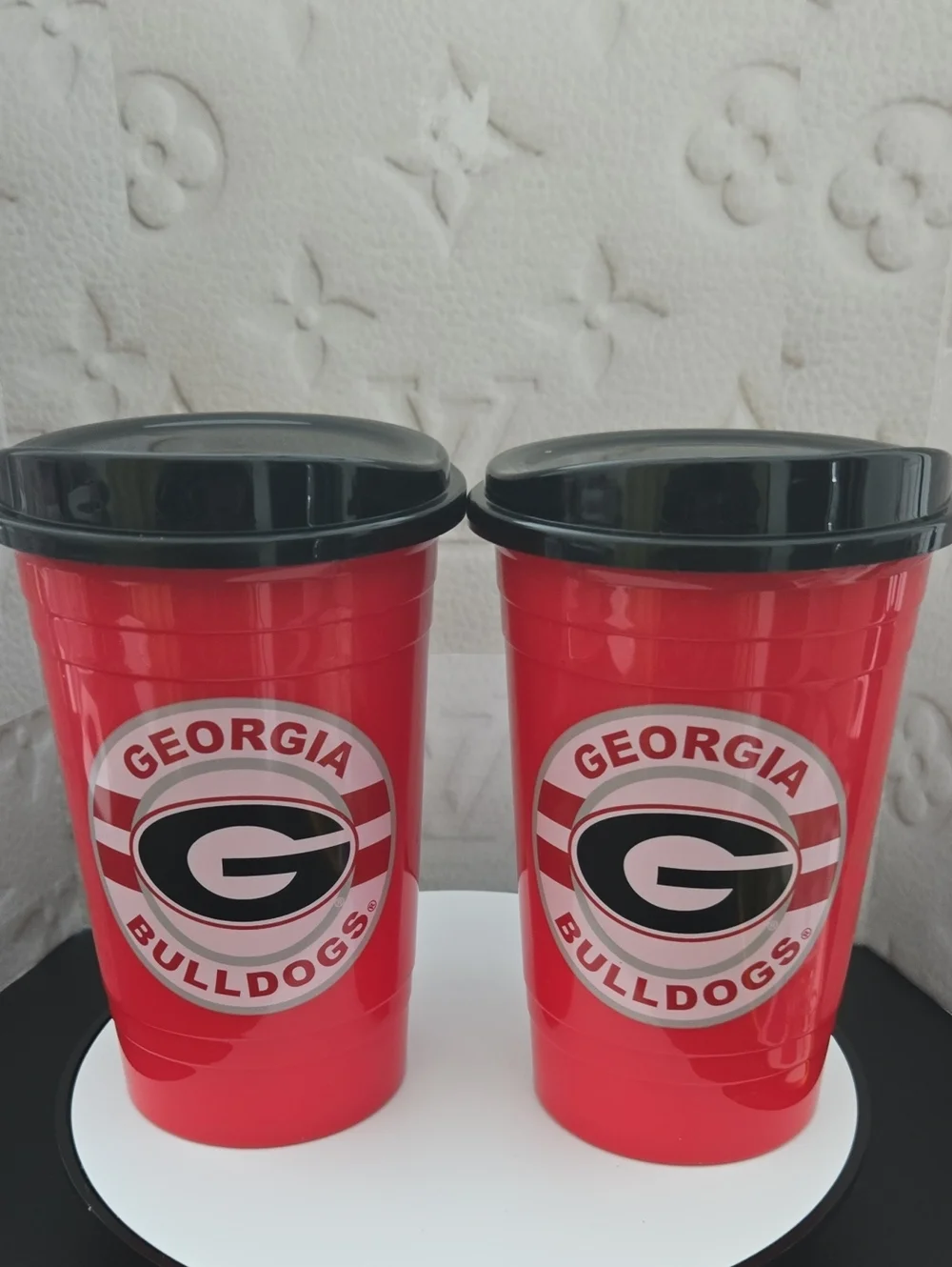 GEORGIA PLASTIC TUMBLERS - SET OF 2